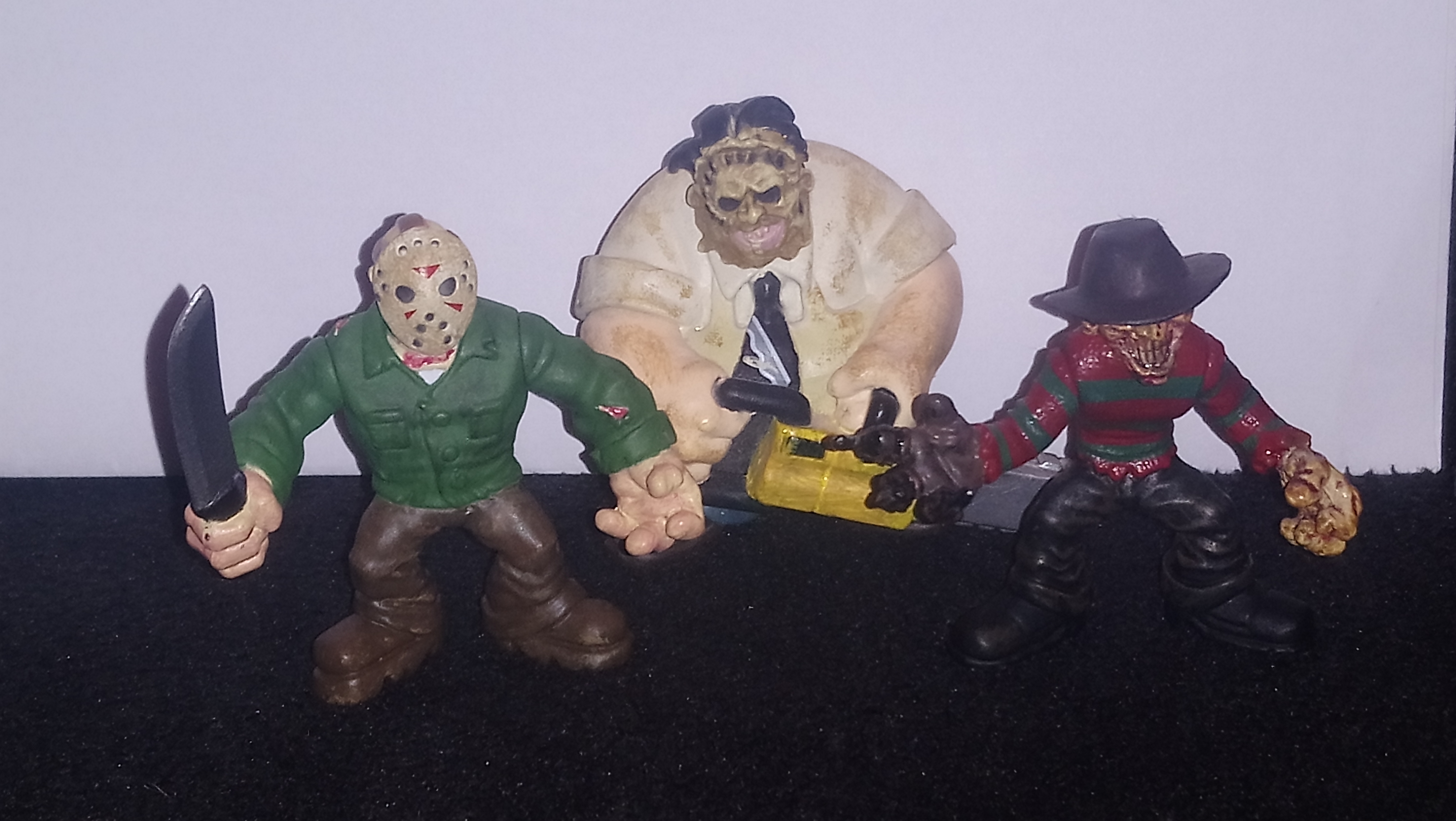 Mezco Cinema Of Fear “Tiny Terror” horror Action Figures from 2009