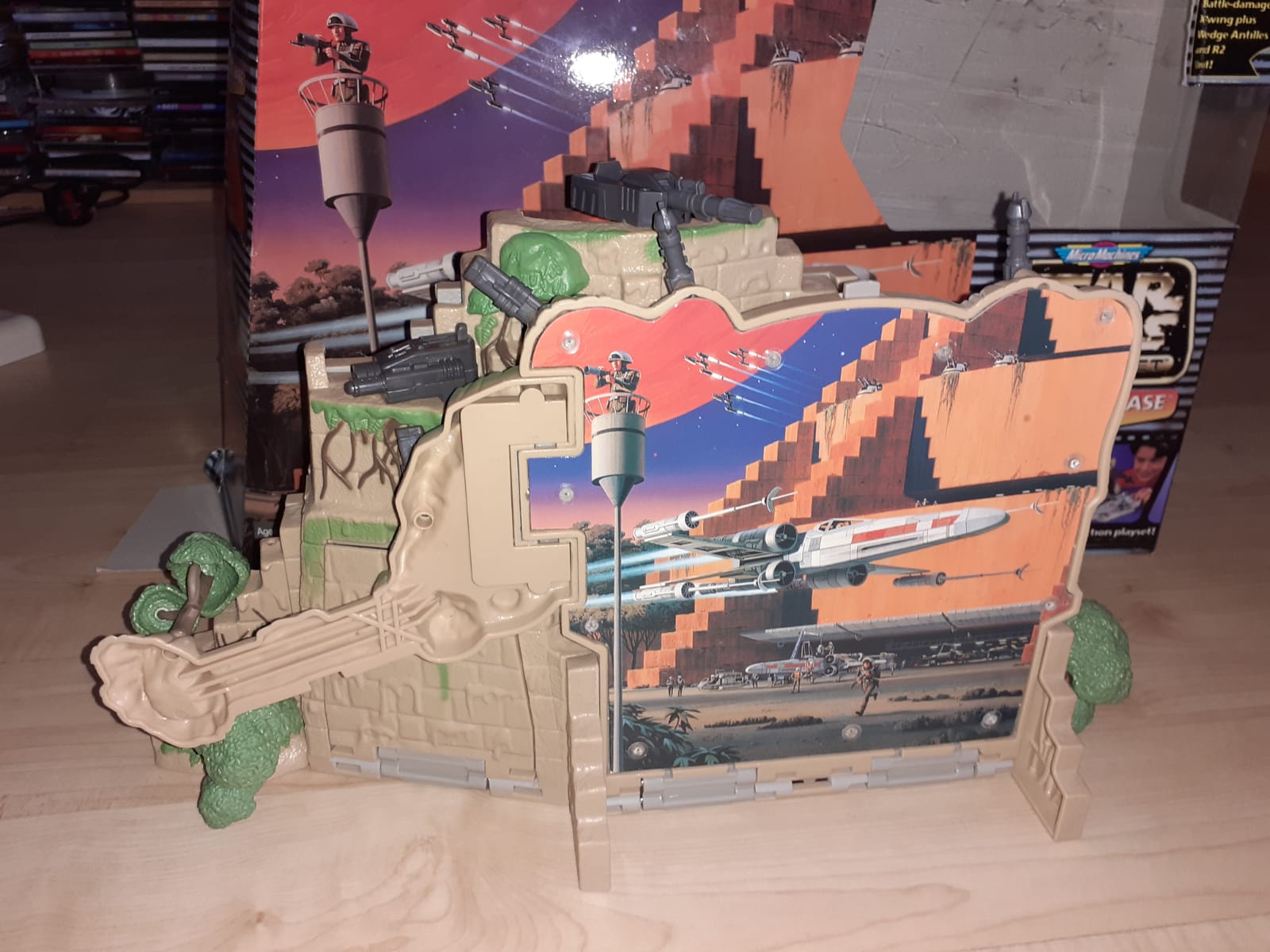 Star Wars Micro Machines Action Fleet Rebel Base Playset, 1997